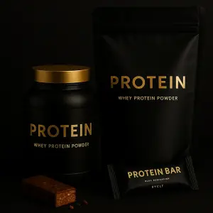 protein whey and bars